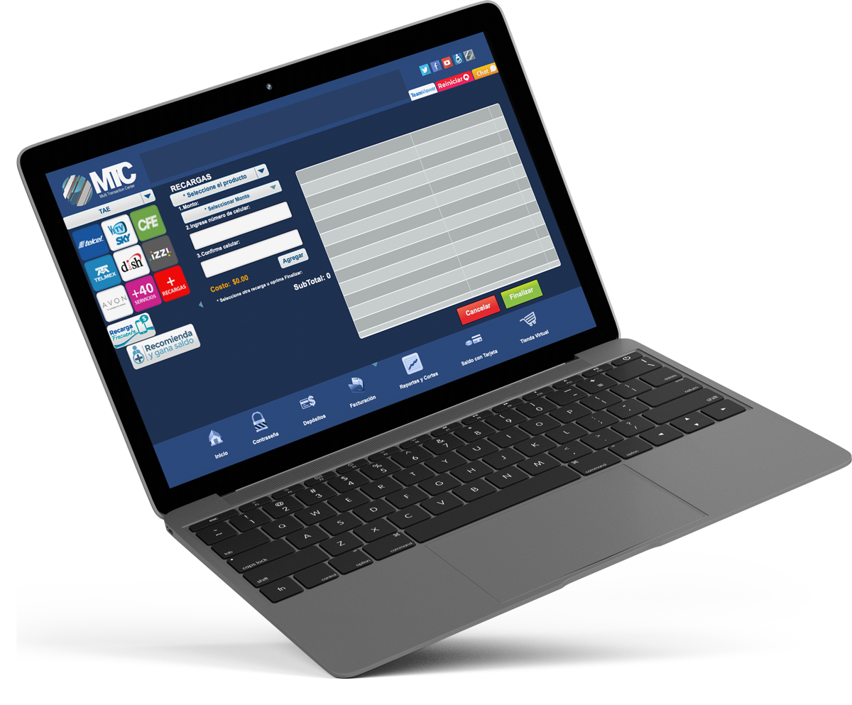 MTCenter Recargas Cómo vender recargas Electrónicas en México